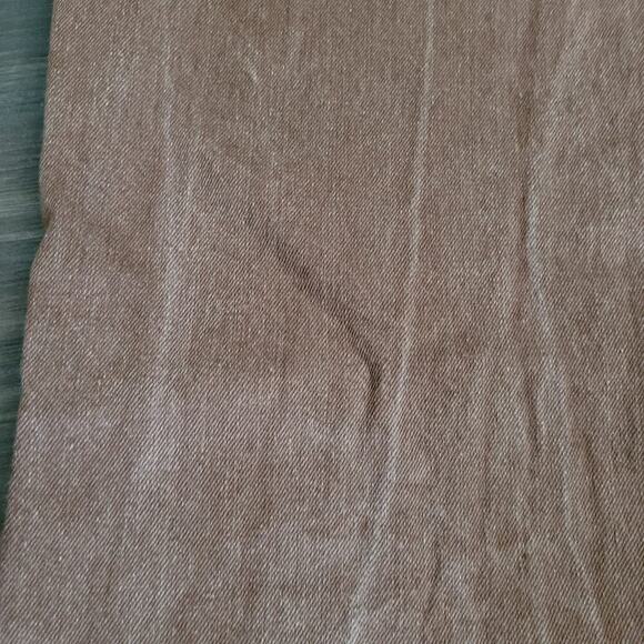 Vintage Fair Focus Japanese Men's Straight Jeans Size M Brown Double Skull - Picture 4 of 11